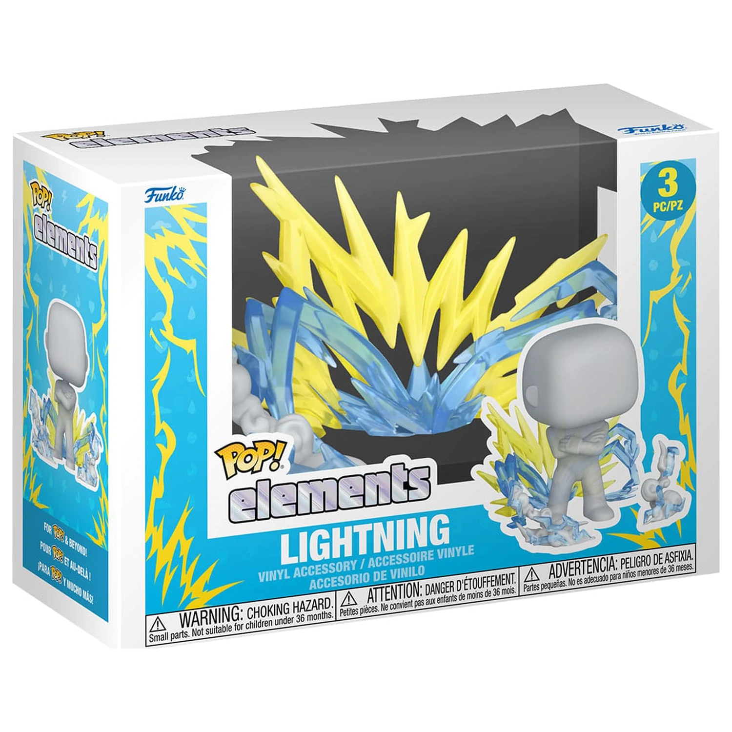 Lightning Funko POP! Figurina de vinil Galben 5 cm poza produsului