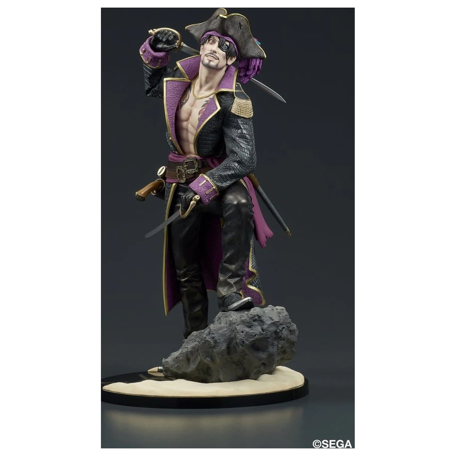 Like a Dragon: Pirate Yakuza in Hawaii DIGSTA PVC Figurină Captain Majima (Goro Majima) 18 cm poza produsului