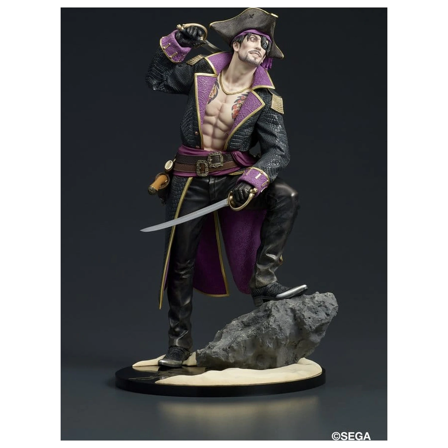 Like a Dragon: Pirate Yakuza in Hawaii DIGSTA PVC Figurină Captain Majima (Goro Majima) 18 cm poza produsului