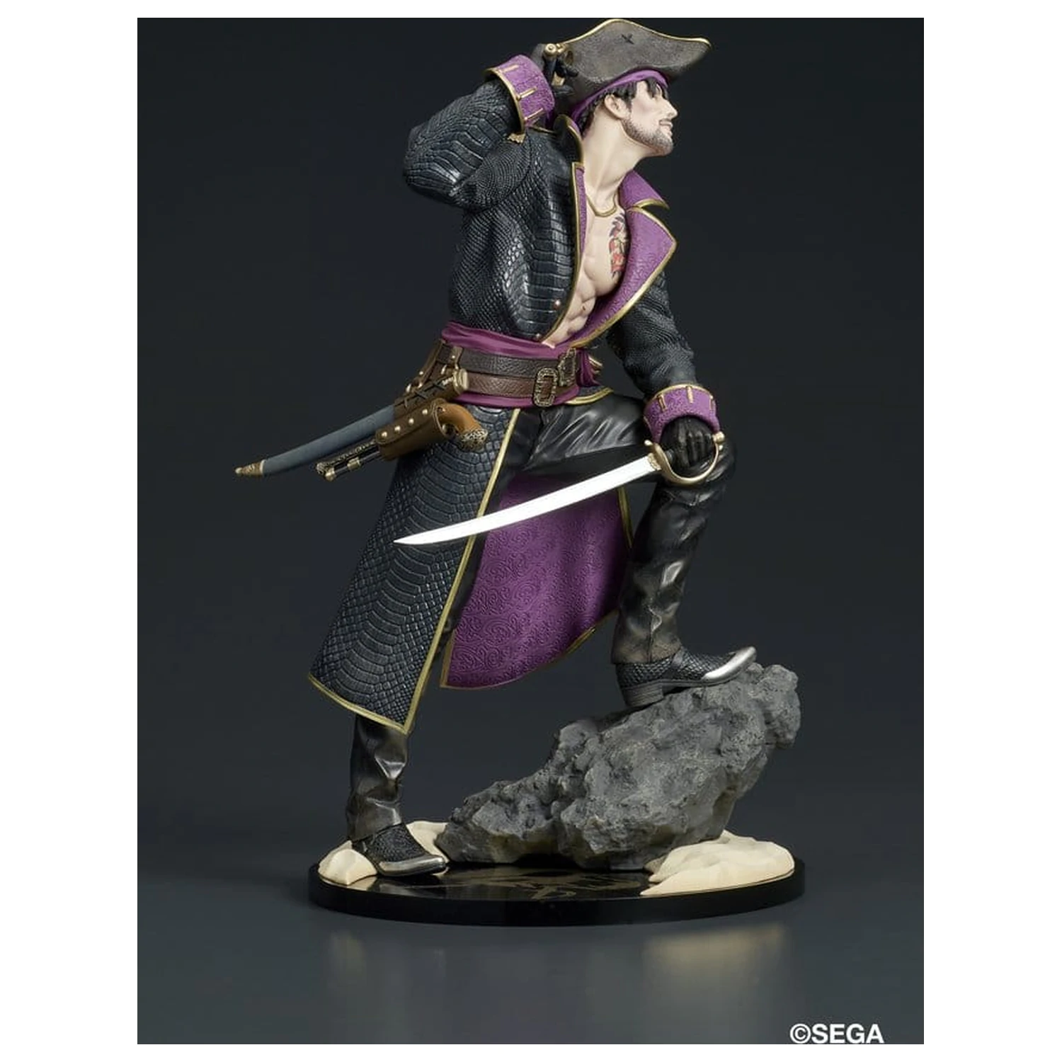 Like a Dragon: Pirate Yakuza in Hawaii DIGSTA PVC Figurină Captain Majima (Goro Majima) 18 cm poza produsului
