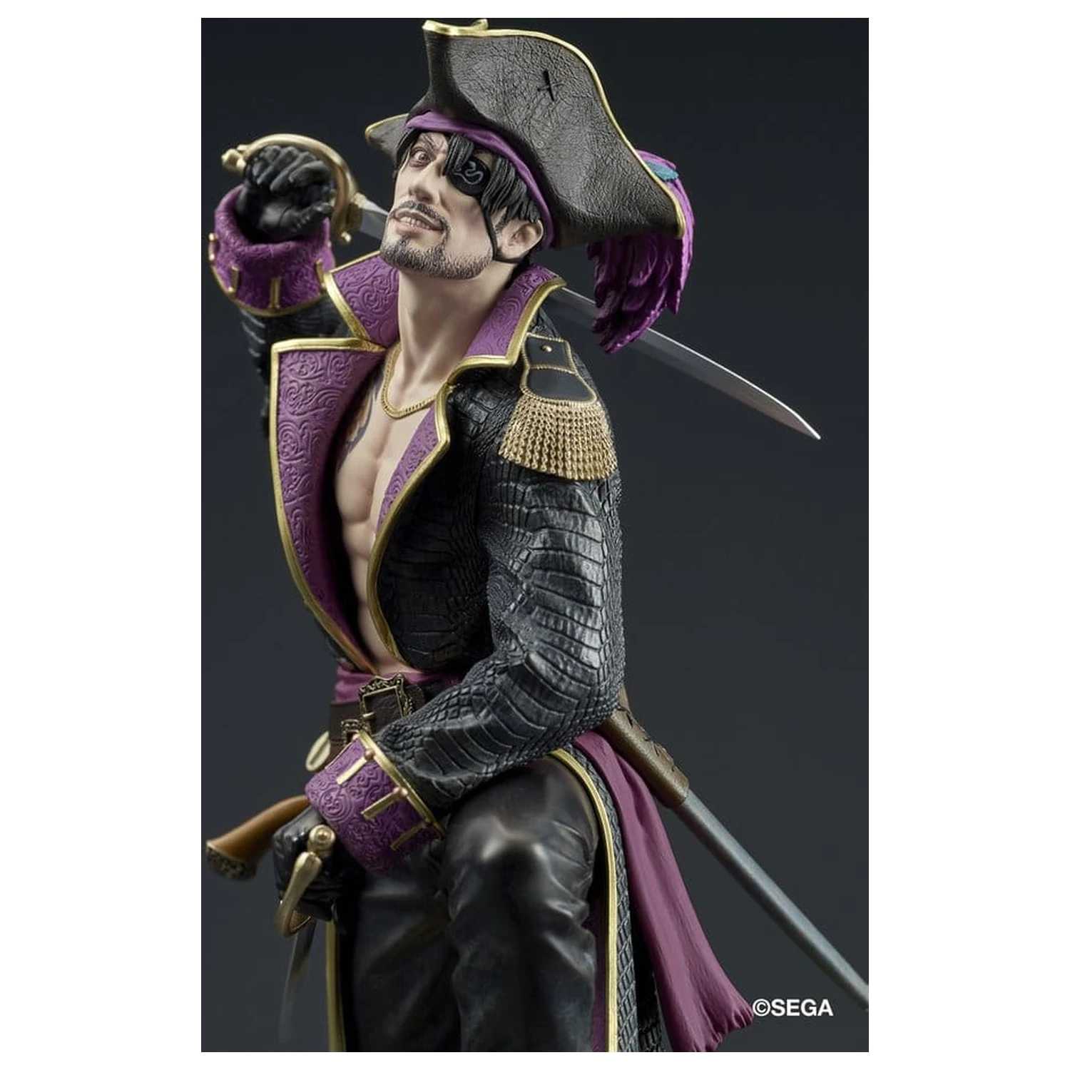Like a Dragon: Pirate Yakuza in Hawaii DIGSTA PVC Figurină Captain Majima (Goro Majima) 18 cm poza produsului