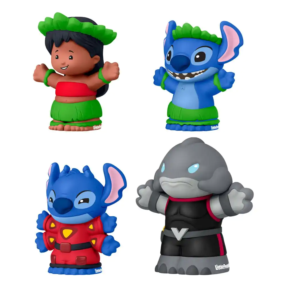 Lilo & Stich Fisher-Price Little People Collector Mini Figurine Set 4 Bucăți 7 cm poza produsului