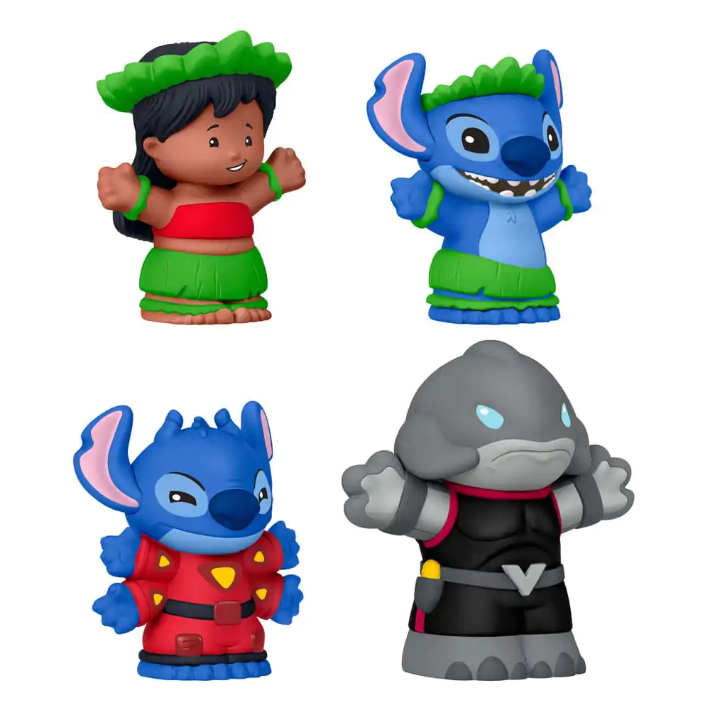 Lilo & Stich Fisher-Price Little People Collector Mini Figurine Set 4 Bucăți 7 cm poza produsului