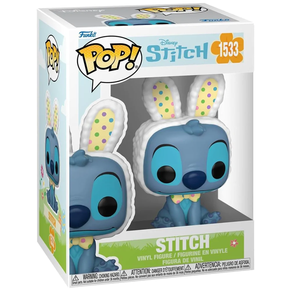 Lilo & Stitch Funko POP! Figurină de vinil Easter 2025 Stitch 9 cm poza produsului