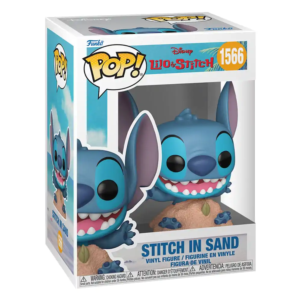 Lilo & Stitch Funko POP! Figurina Vinyl Stitch in Sand 9 cm poza produsului