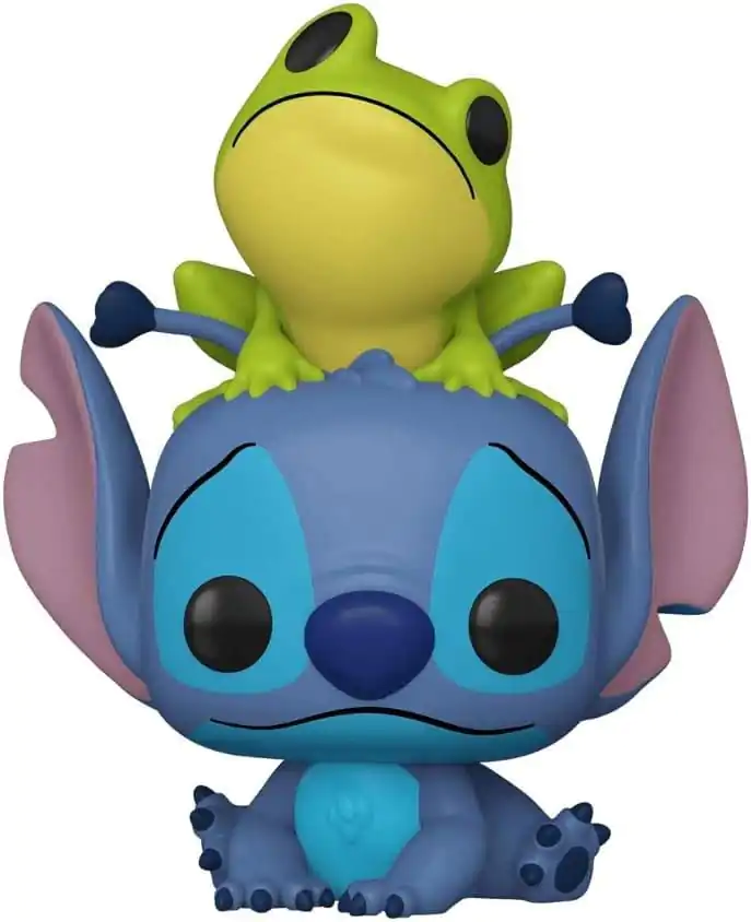 Lilo & Stitch Funko POP! Figurina Vinil Stitch cu Broască 9 cm poza produsului