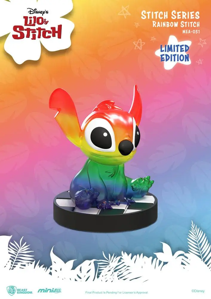 Figura Mini Egg Attack Lilo & Stitch Seria Stitch Rainbow Stitch 8 cm poza produsului