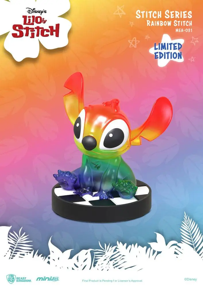 Figura Mini Egg Attack Lilo & Stitch Seria Stitch Rainbow Stitch 8 cm poza produsului