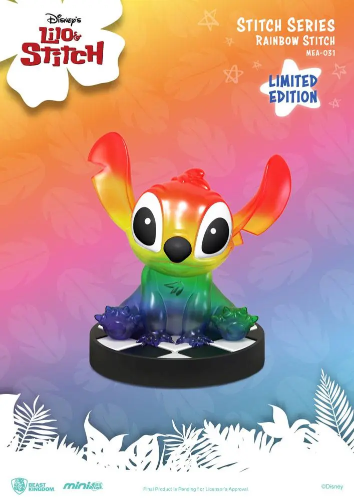 Figura Mini Egg Attack Lilo & Stitch Seria Stitch Rainbow Stitch 8 cm poza produsului