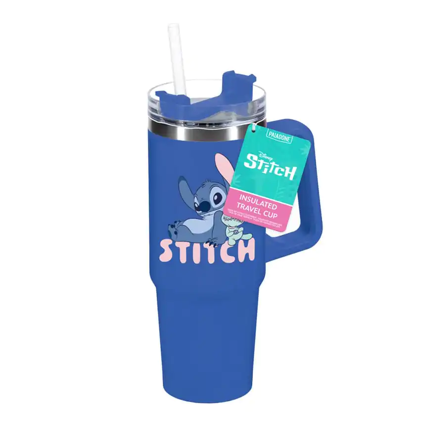 Lilo & Stitch Pahar de călătorie multifuncțional Stitch Albastru poza produsului