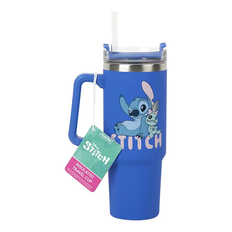 Lilo & Stitch Pahar de călătorie multifuncțional Stitch Albastru poza produsului