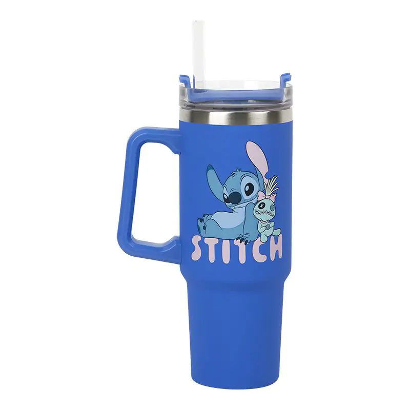 Lilo & Stitch Pahar de călătorie multifuncțional Stitch Albastru poza produsului