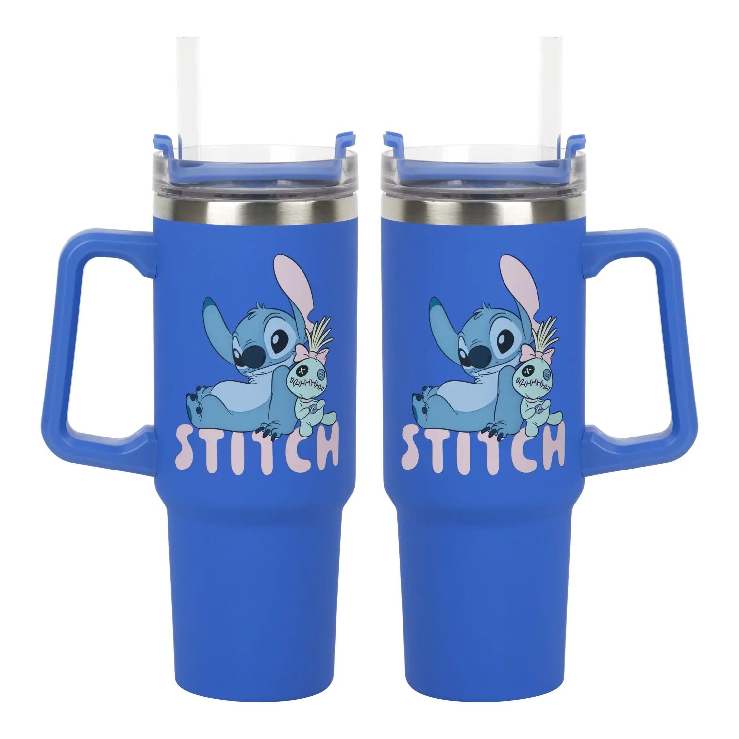 Lilo & Stitch Pahar de călătorie multifuncțional Stitch Albastru poza produsului