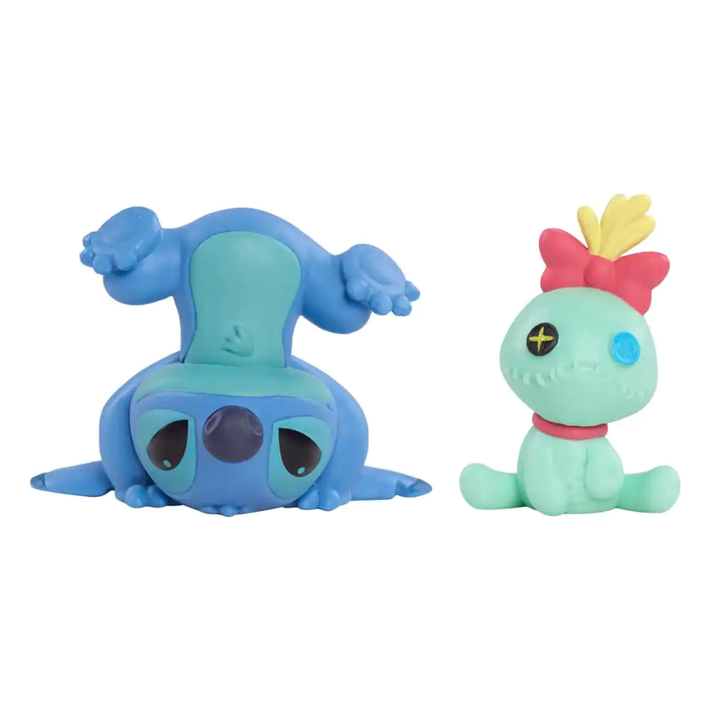 Lilo & Stitch Mini Figurina Set 2-Piese Scrump & Upside Down Stitch 7 cm poza produsului