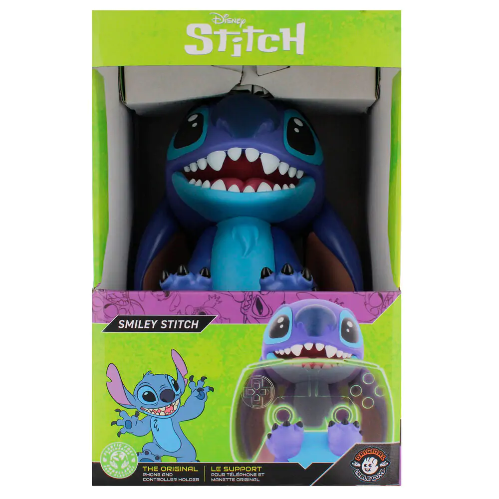 Lilo & Stitch Cable Guys Suport de încărcare Smiley Stitch 21 cm poza produsului