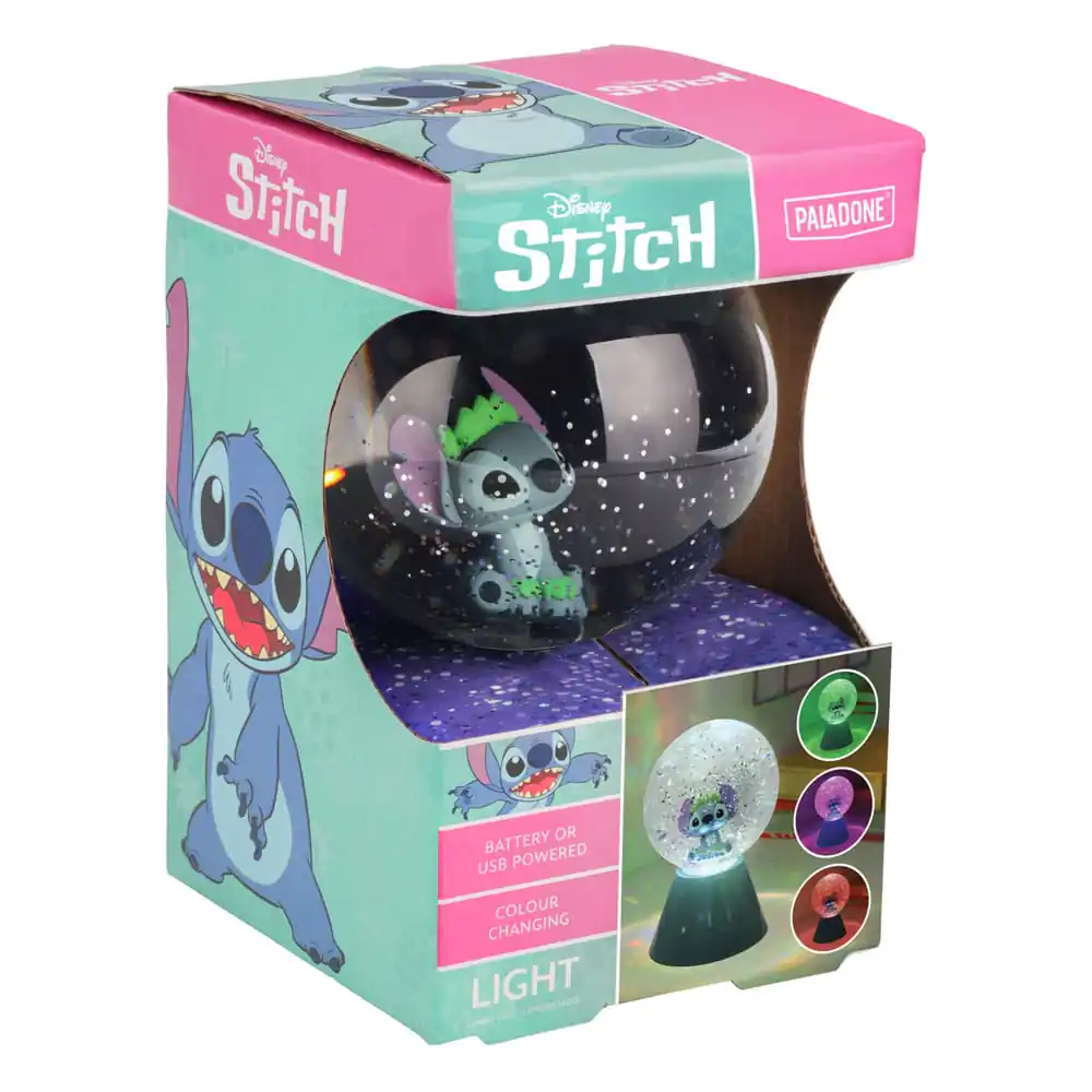 Lilo & Stitch Lampa LED Stitch Glitter Ball 17 cm poza produsului