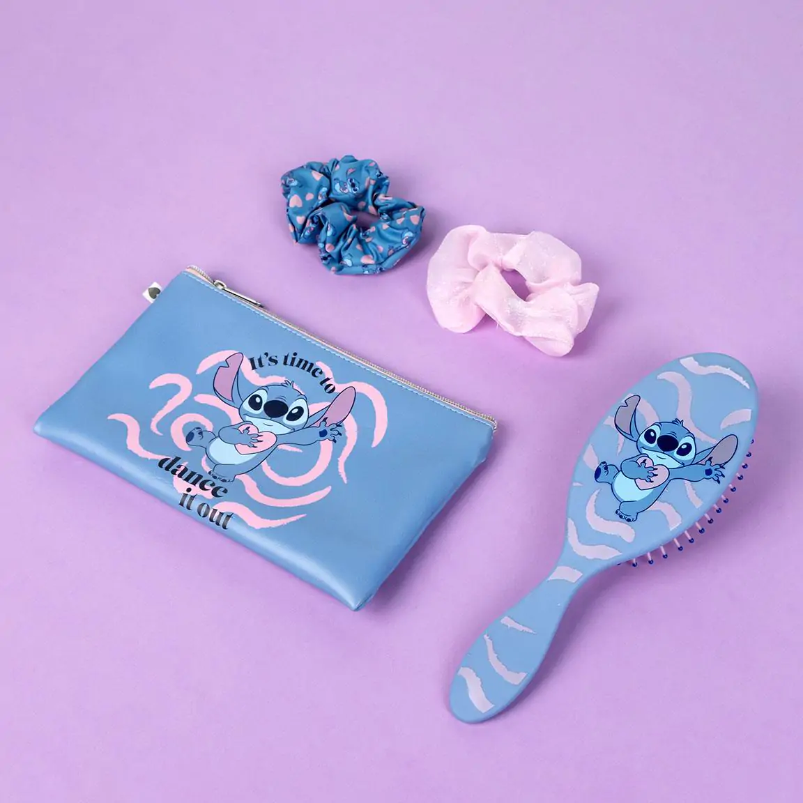 Lilo & Stitch Make Up Bag set 3 bucăți Stitch with Heart poza produsului