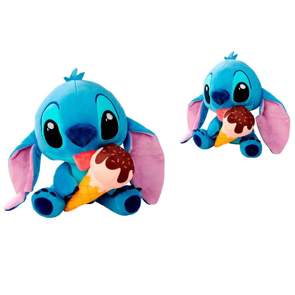 Lilo & Stitch Plush Figure Stitch with Icecream 25 cm pluș poza produsului