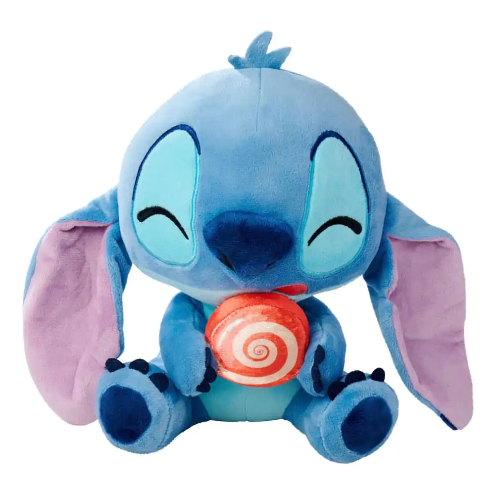 Figurină de pluș Lilo & Stitch, Stitch cu acadea 25 cm poza produsului