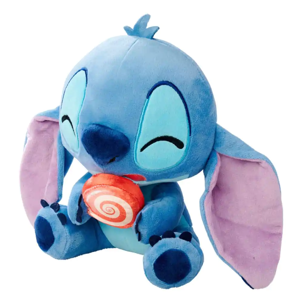 Figurină de pluș Lilo & Stitch, Stitch cu acadea 25 cm poza produsului