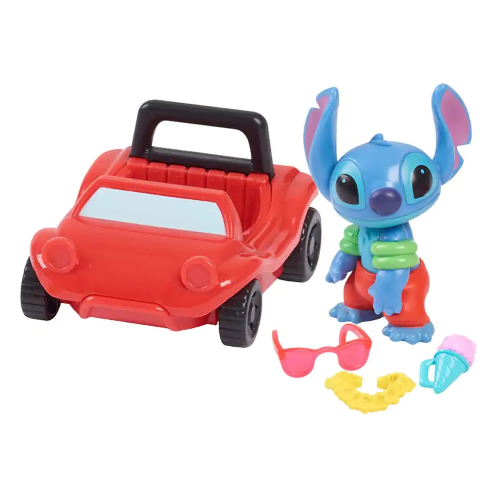 Lilo & Stitch Mini Figurină Set de Joacă Surf & Sun Stitch 7 cm poza produsului