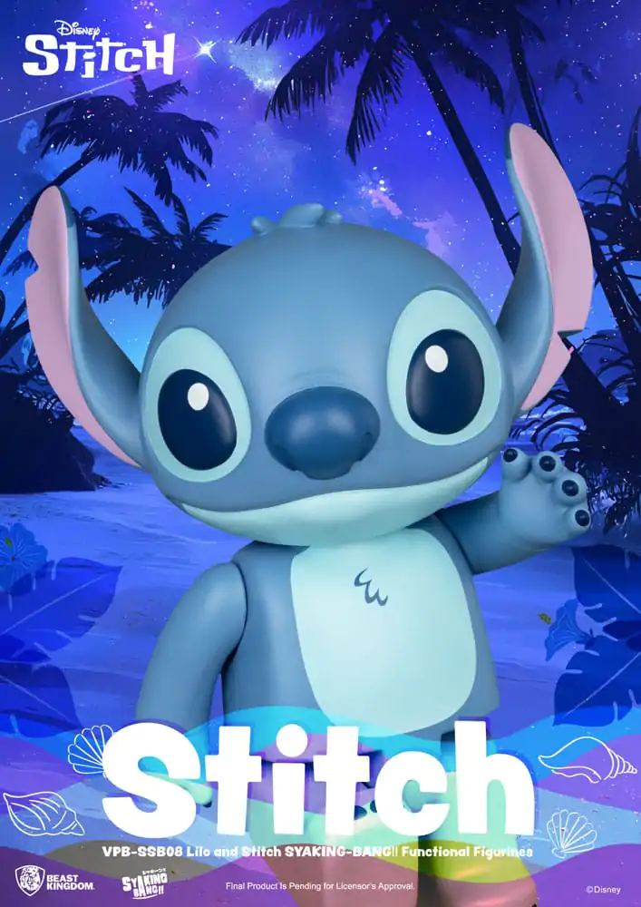 Lilo & Stitch Syaing Bang Vinyl Bank Stitch 30 cm poza produsului