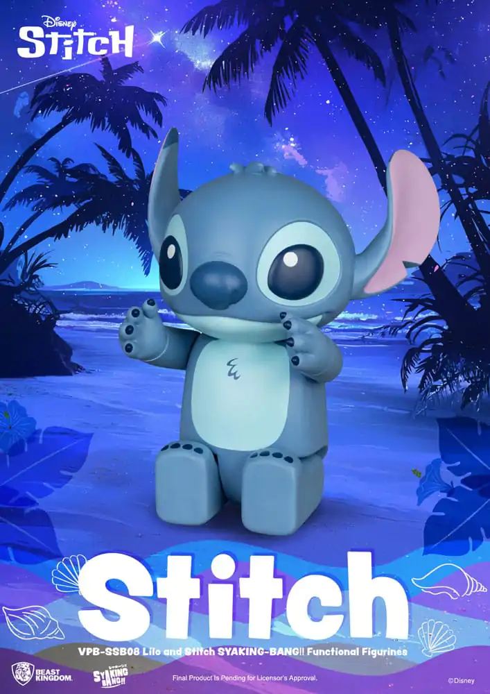 Lilo & Stitch Syaing Bang Vinyl Bank Stitch 30 cm poza produsului
