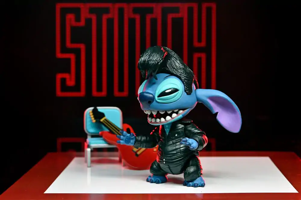 Lilo & Stitch Figurina de acțiune Ultimate Singer Elvis Stitch 7 cm poza produsului