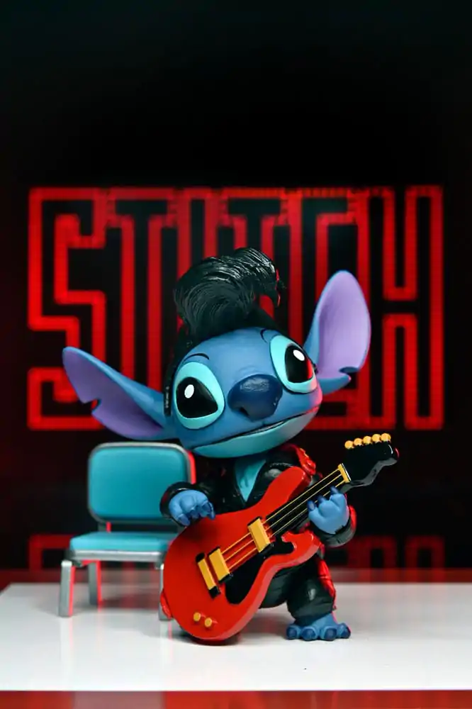 Lilo & Stitch Figurina de acțiune Ultimate Singer Elvis Stitch 7 cm poza produsului