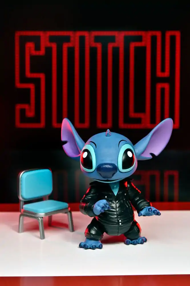 Lilo & Stitch Figurina de acțiune Ultimate Singer Elvis Stitch 7 cm poza produsului