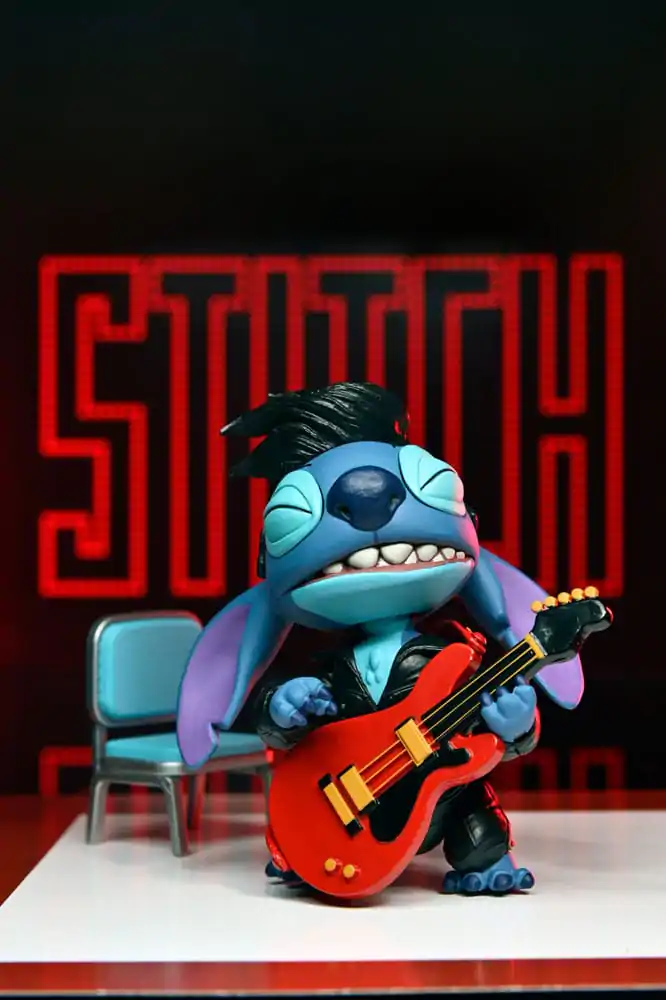 Lilo & Stitch Figurina de acțiune Ultimate Singer Elvis Stitch 7 cm poza produsului