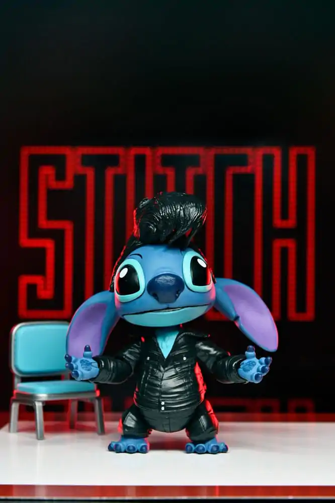 Lilo & Stitch Figurina de acțiune Ultimate Singer Elvis Stitch 7 cm poza produsului