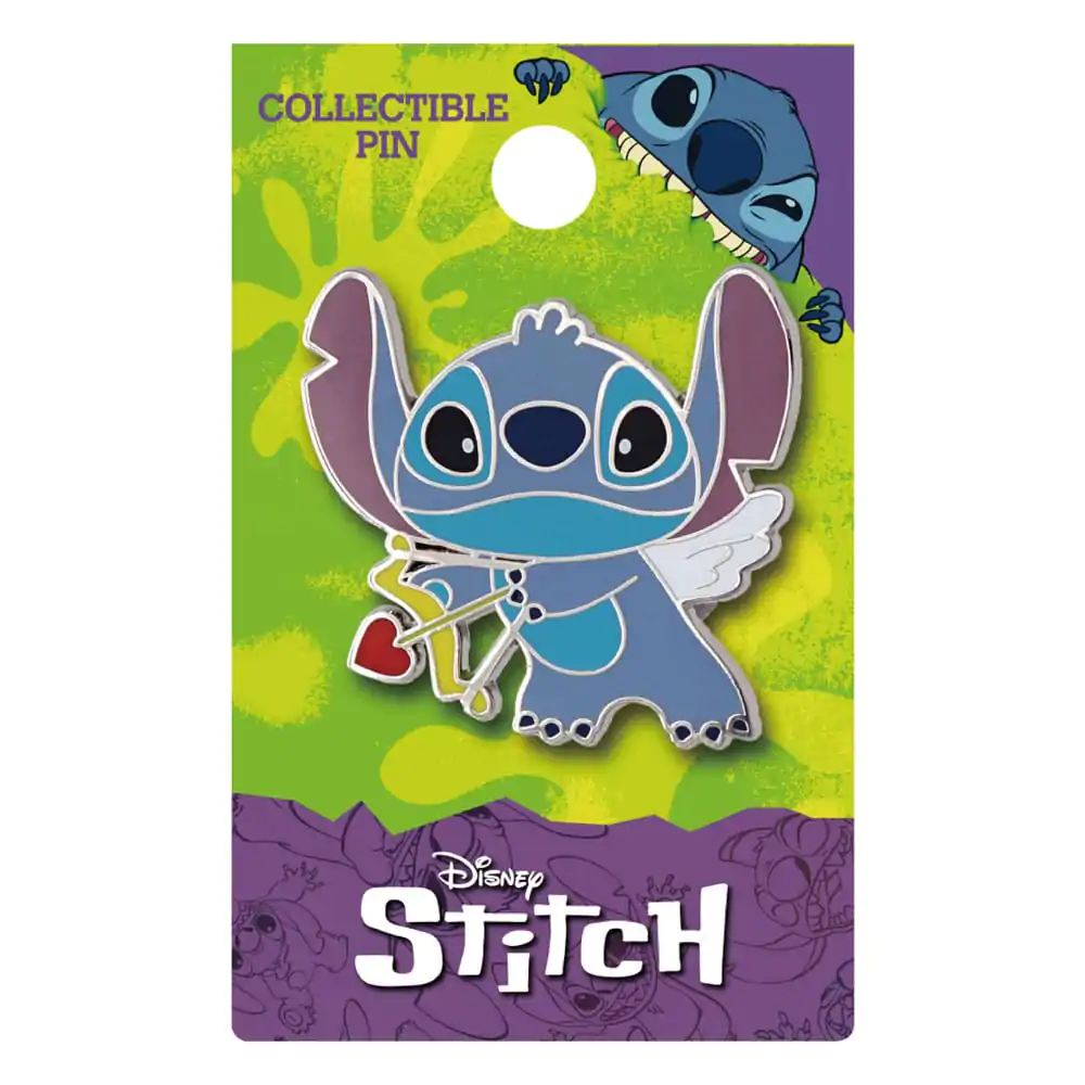 Lilo & Stitch Pin Badge Valentine's Stitch insignă poza produsului