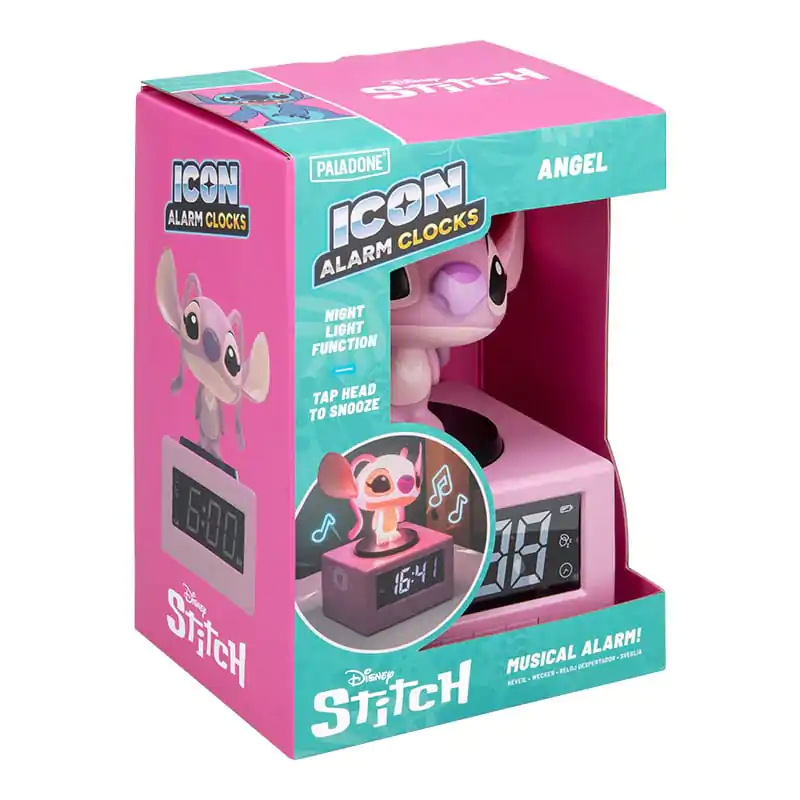 Lilo & Stitch Ceas de alarmă Icon Angel 12 cm poza produsului