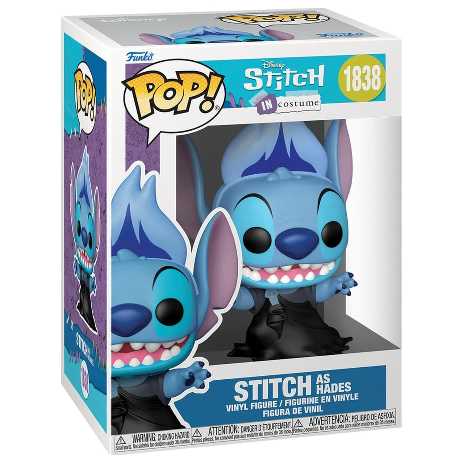 Lilo & Stitch Funko POP! Disney Figurina din vinil Stitch ca Hades 9 cm poza produsului