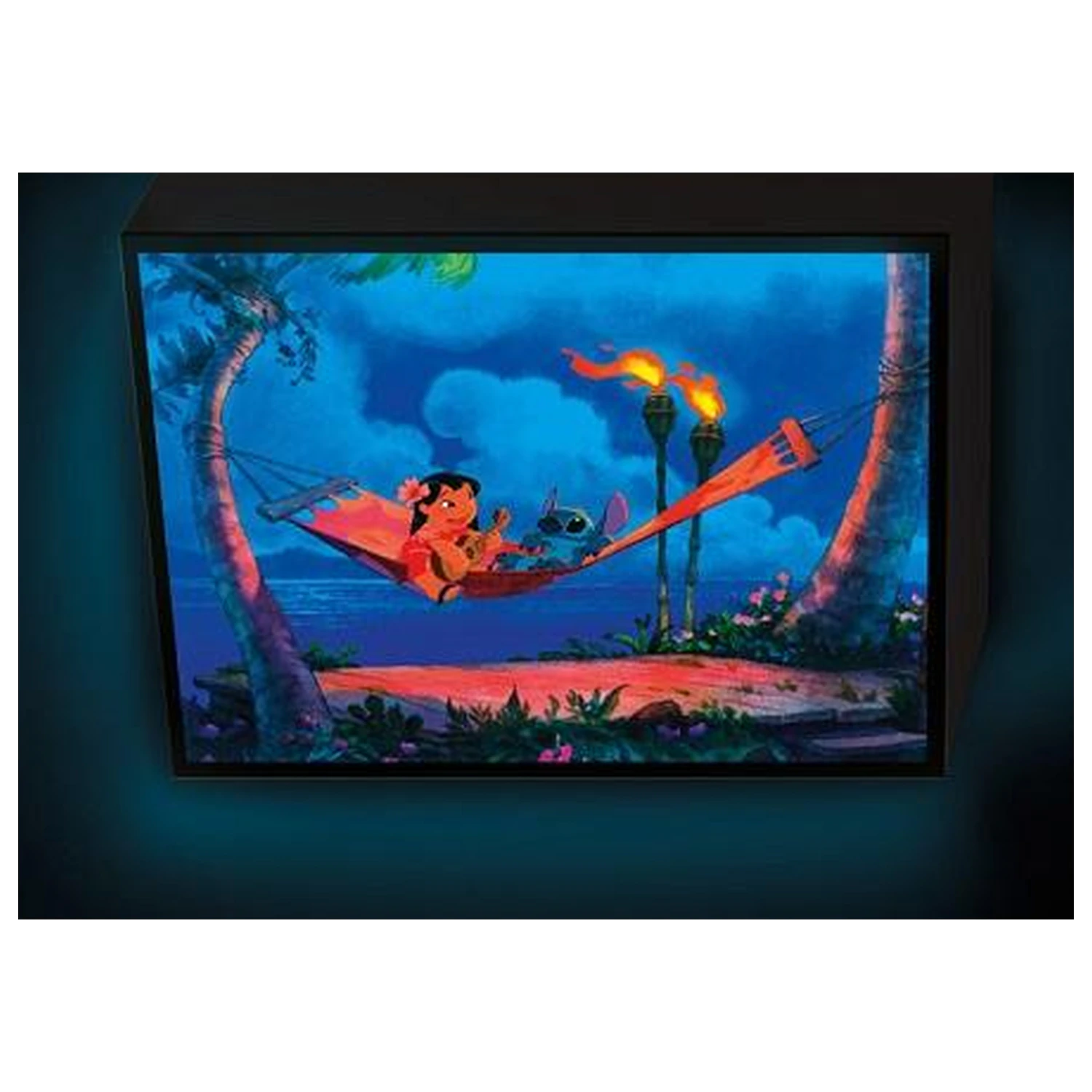 Lilo & Stitch Hamac Lumina Panza 30x40 cm poza produsului