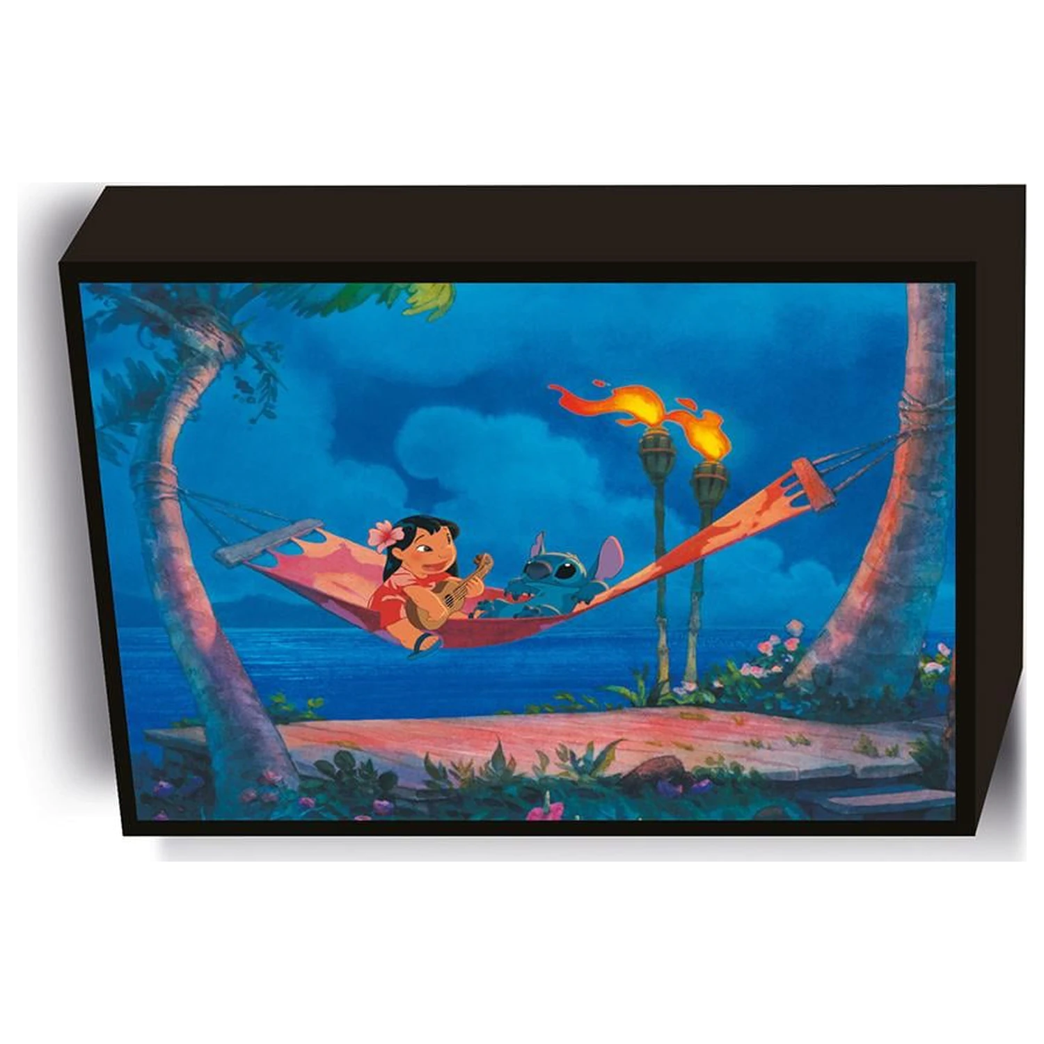 Lilo & Stitch Hamac Lumina Panza 30x40 cm poza produsului