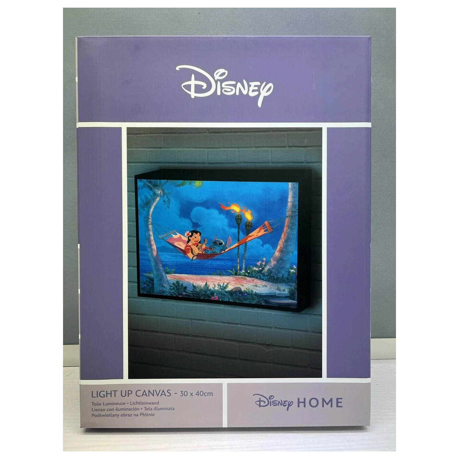 Lilo & Stitch Hamac Lumina Panza 30x40 cm poza produsului