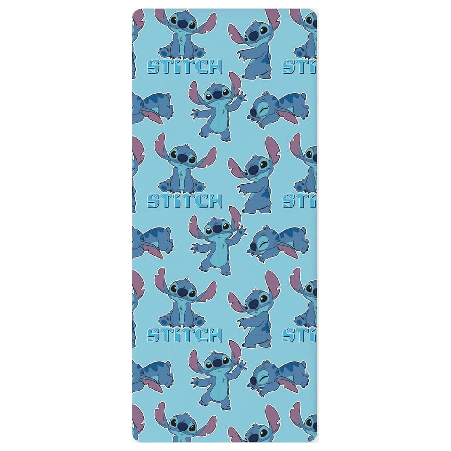 Lilo & Stitch Cearceaf cu elastic Lilo Blue 90 x 200 x 25 cm poza produsului