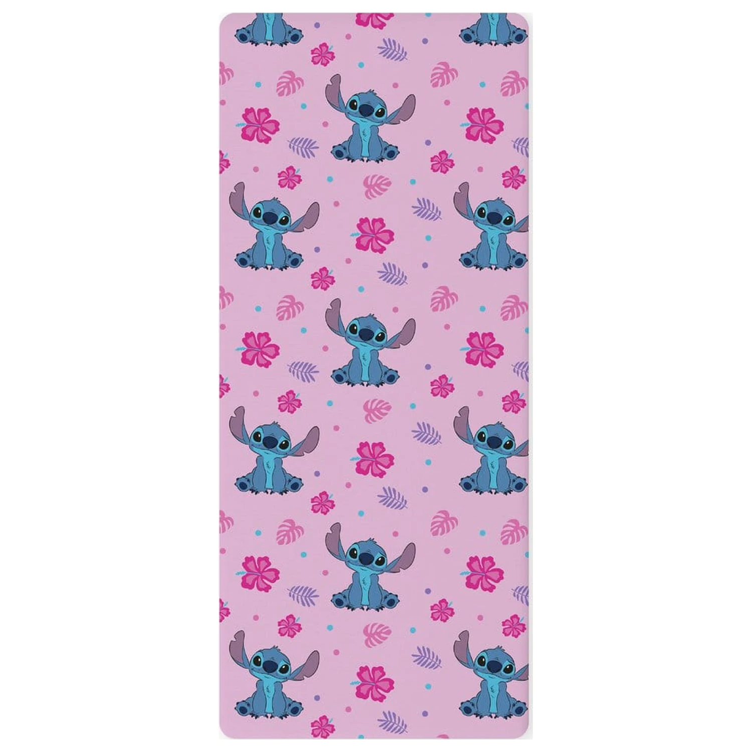 Lilo & Stitch Cearșaf cu elastic Lilo Pink 90 x 200 x 25 cm poza produsului
