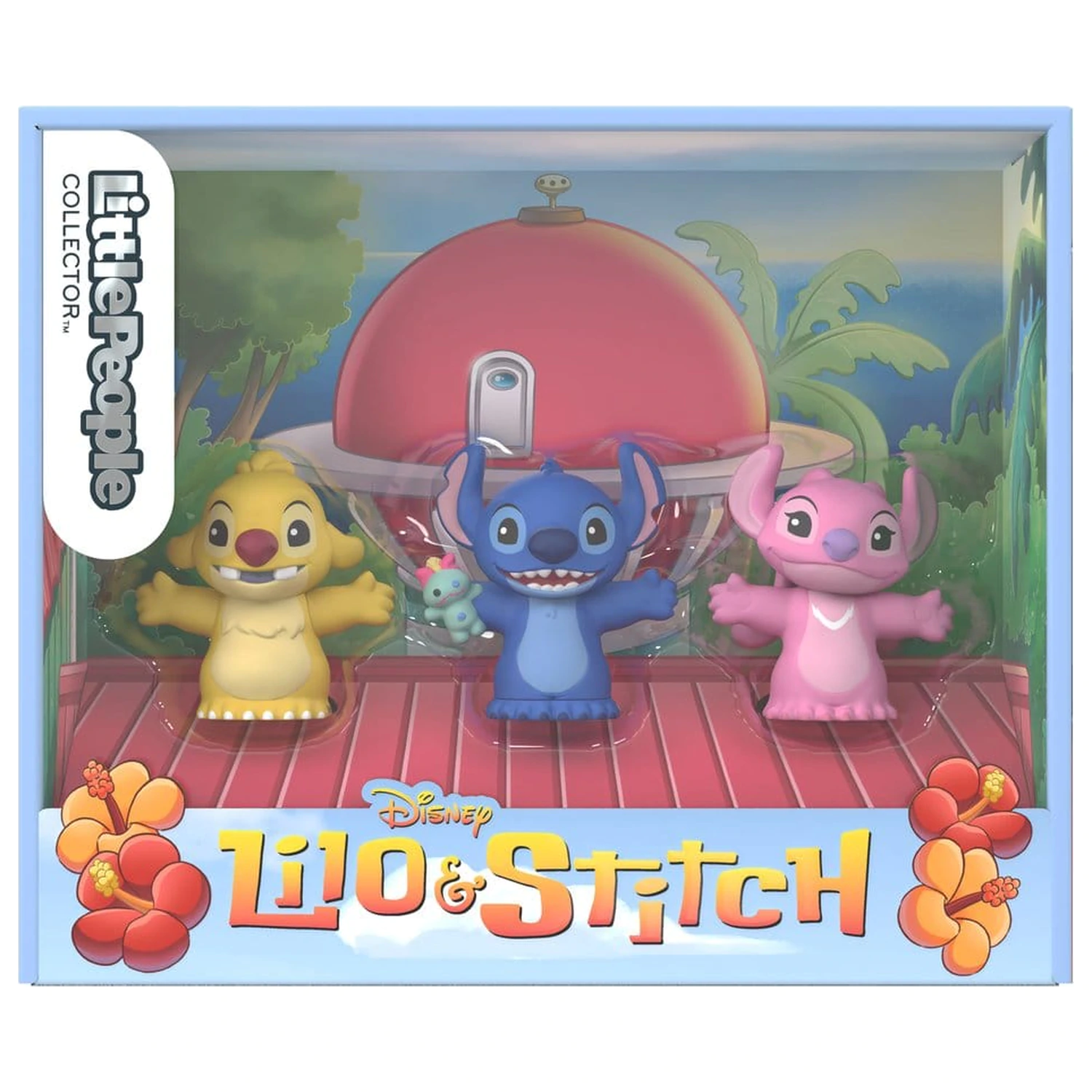 Lilo & Stitch Little People Collector Mini Figurina Pachet 3 Stitch & The Cousins 7 cm poza produsului