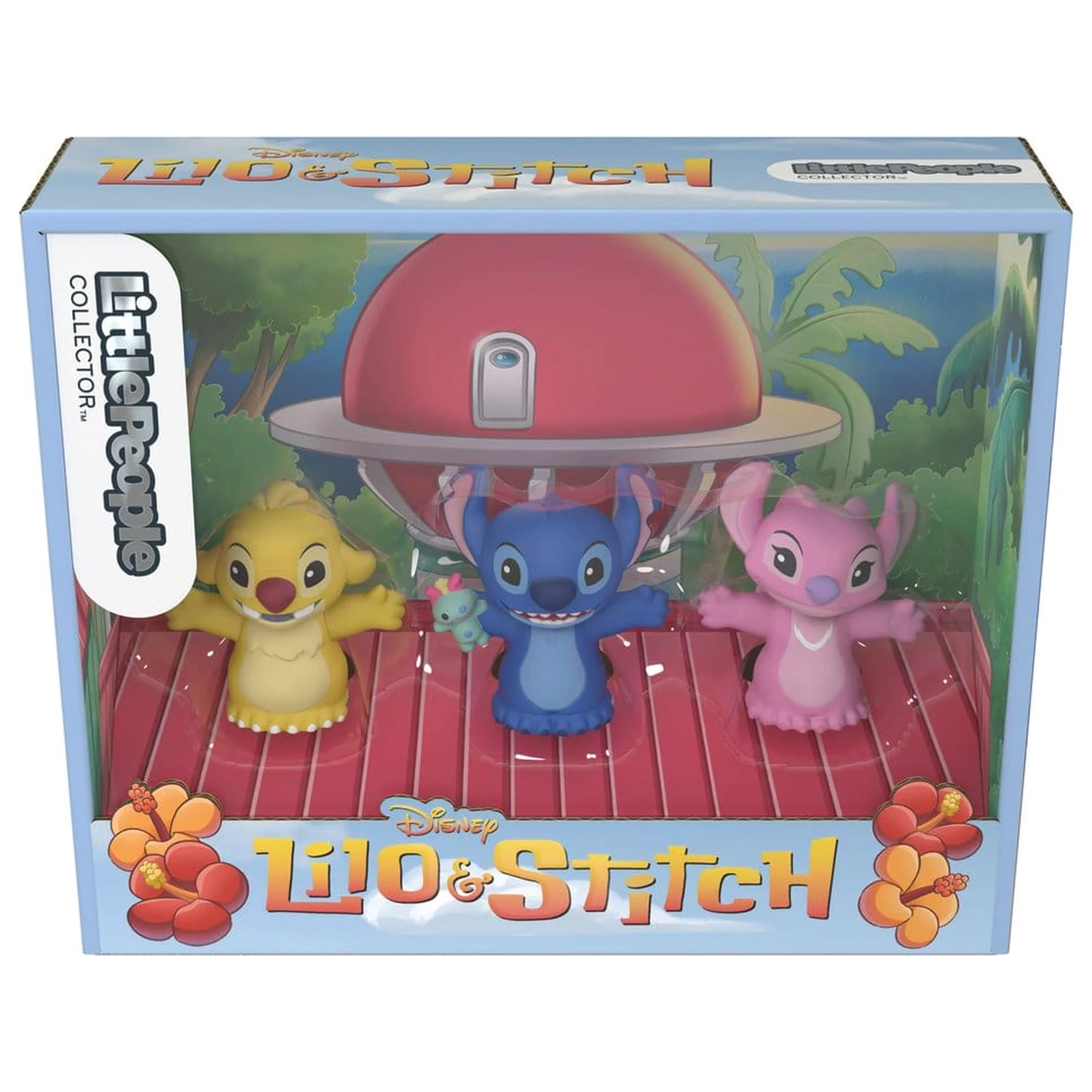 Lilo & Stitch Little People Collector Mini Figurina Pachet 3 Stitch & The Cousins 7 cm poza produsului