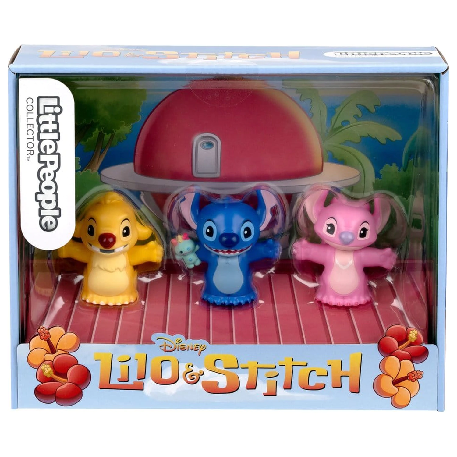 Lilo & Stitch Little People Collector Mini Figurina Pachet 3 Stitch & The Cousins 7 cm poza produsului