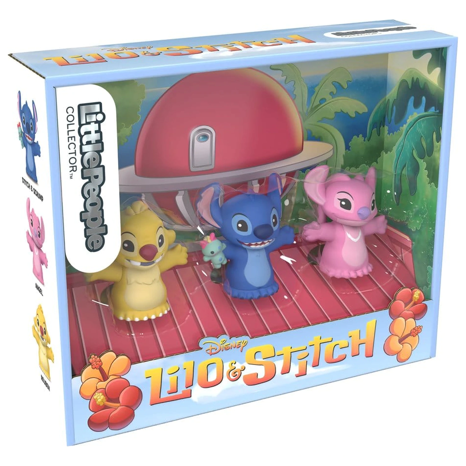 Lilo & Stitch Little People Collector Mini Figurina Pachet 3 Stitch & The Cousins 7 cm poza produsului