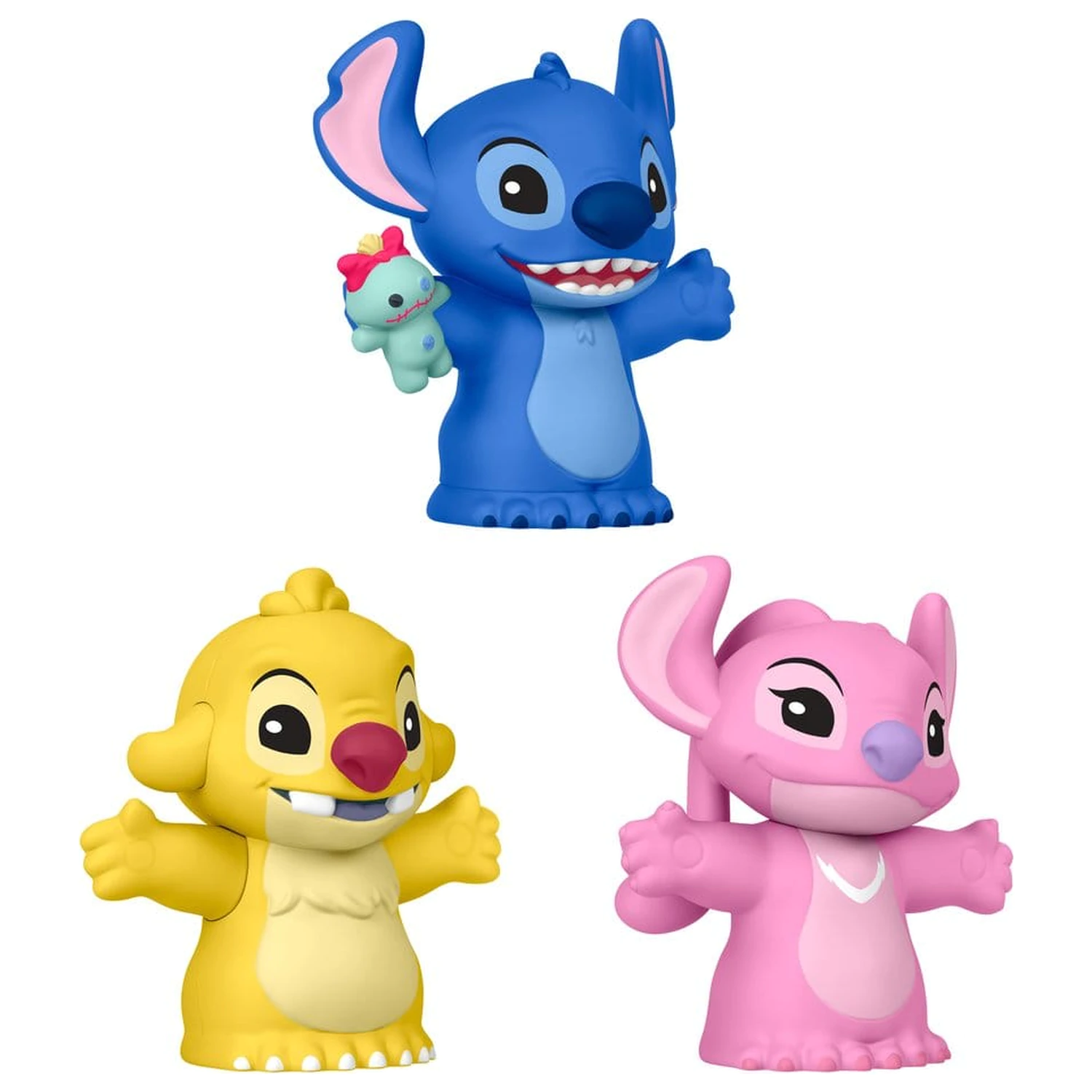 Lilo & Stitch Little People Collector Mini Figurina Pachet 3 Stitch & The Cousins 7 cm poza produsului