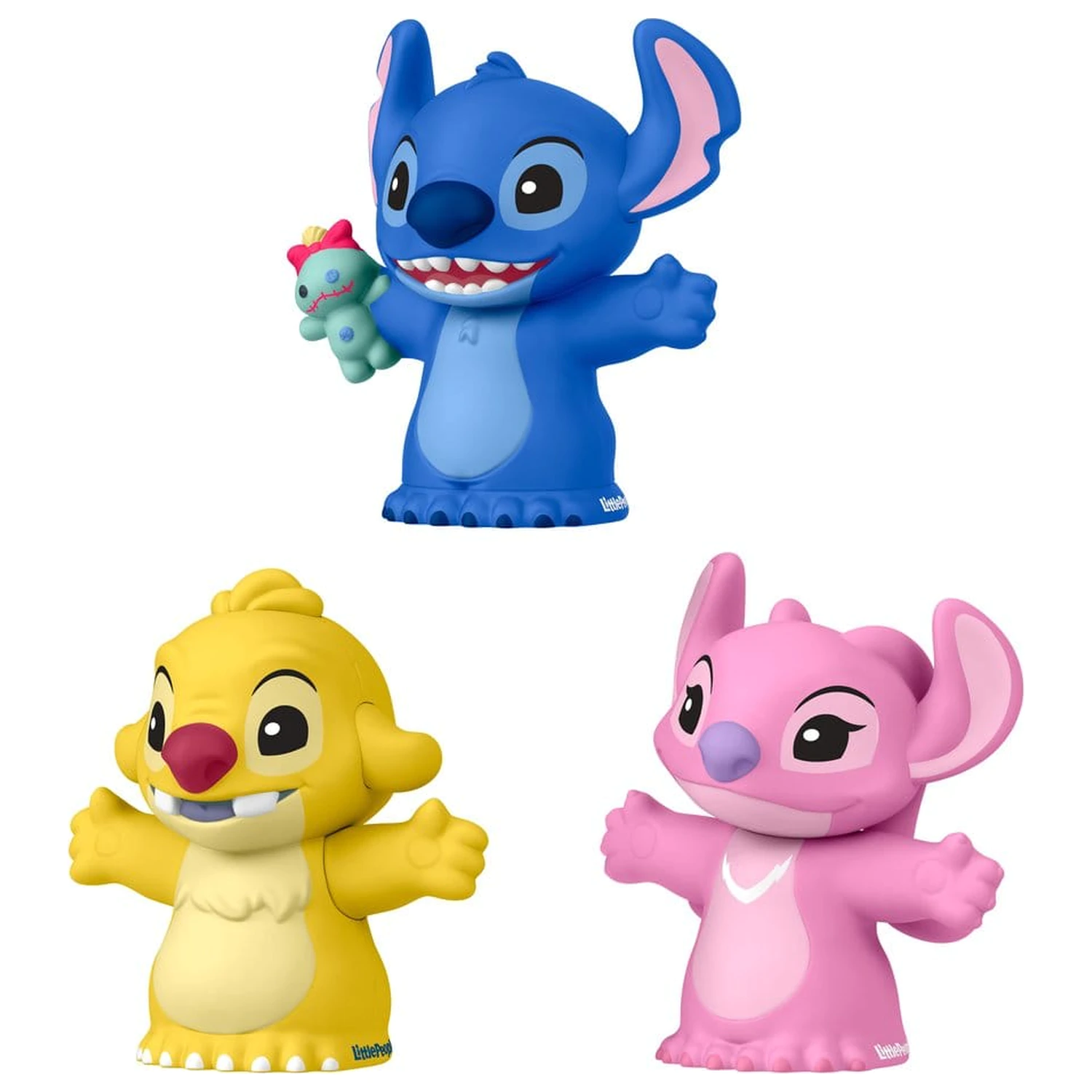 Lilo & Stitch Little People Collector Mini Figurina Pachet 3 Stitch & The Cousins 7 cm poza produsului