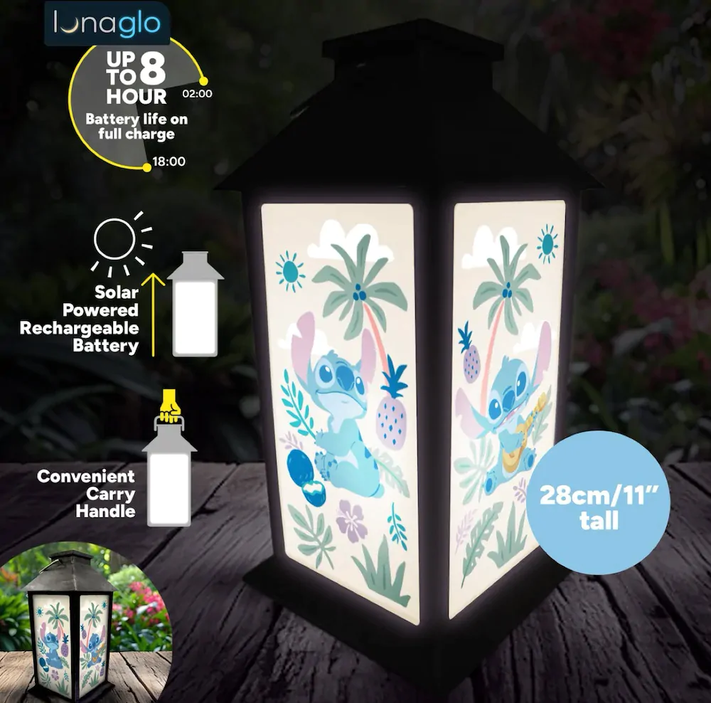 Lilo & Stitch LunaGlo Solar Projection Light Stitch Printed poza produsului