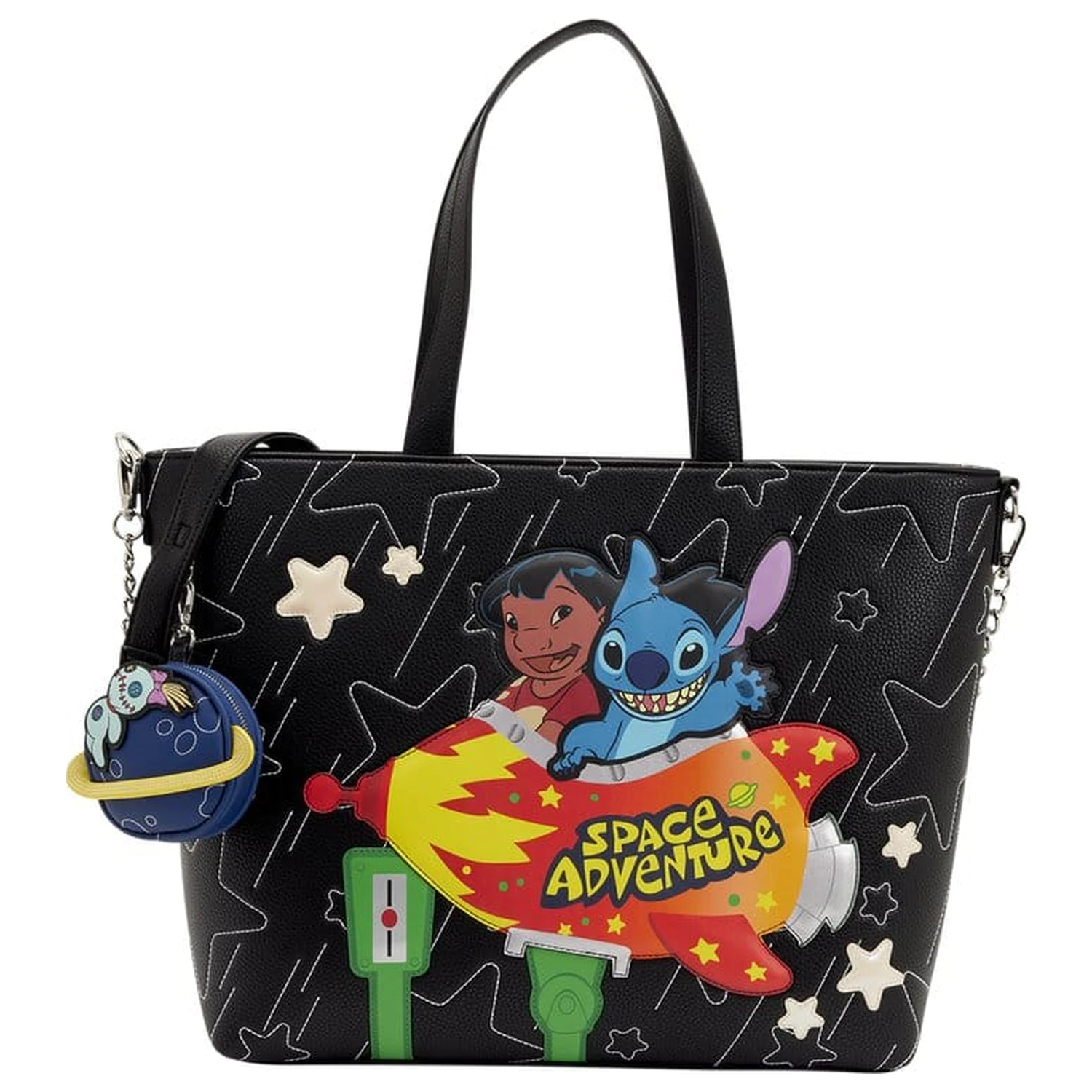 Lilo & Stitch by Loungefly Geantă tote de pânză Space Adventure poza produsului