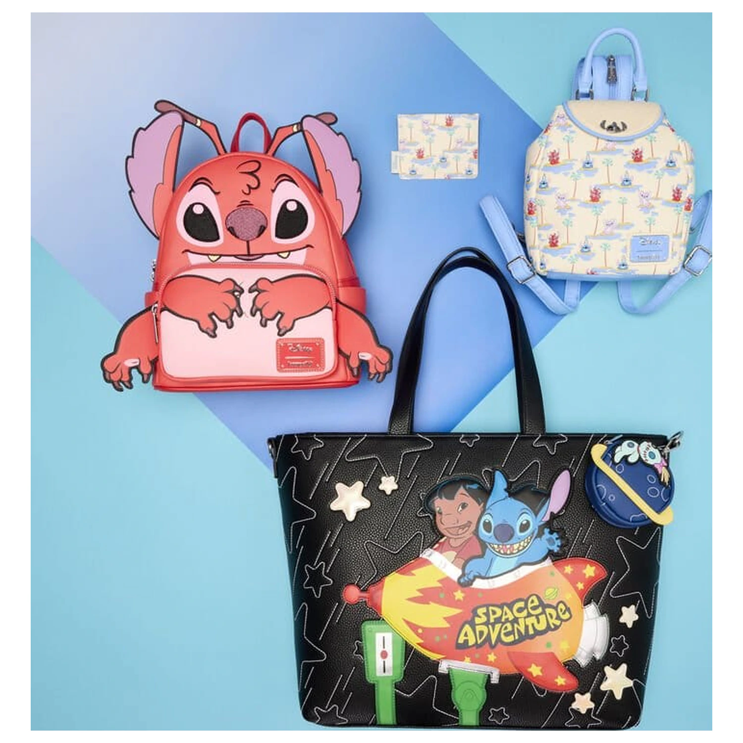 Lilo & Stitch by Loungefly Geantă tote de pânză Space Adventure poza produsului