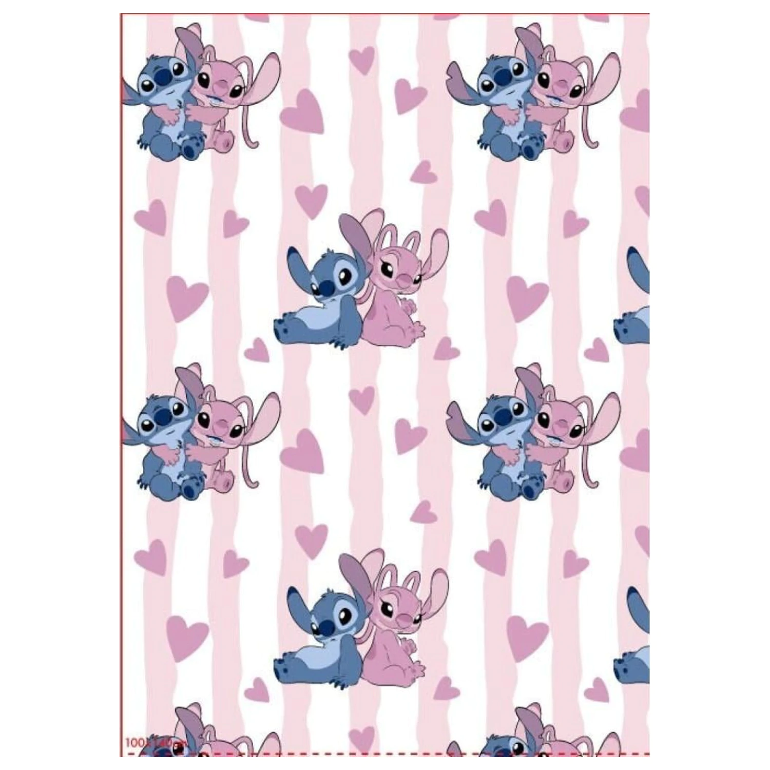 Lilo & Stitch Stitch & Angel Pătura Flanel poza produsului